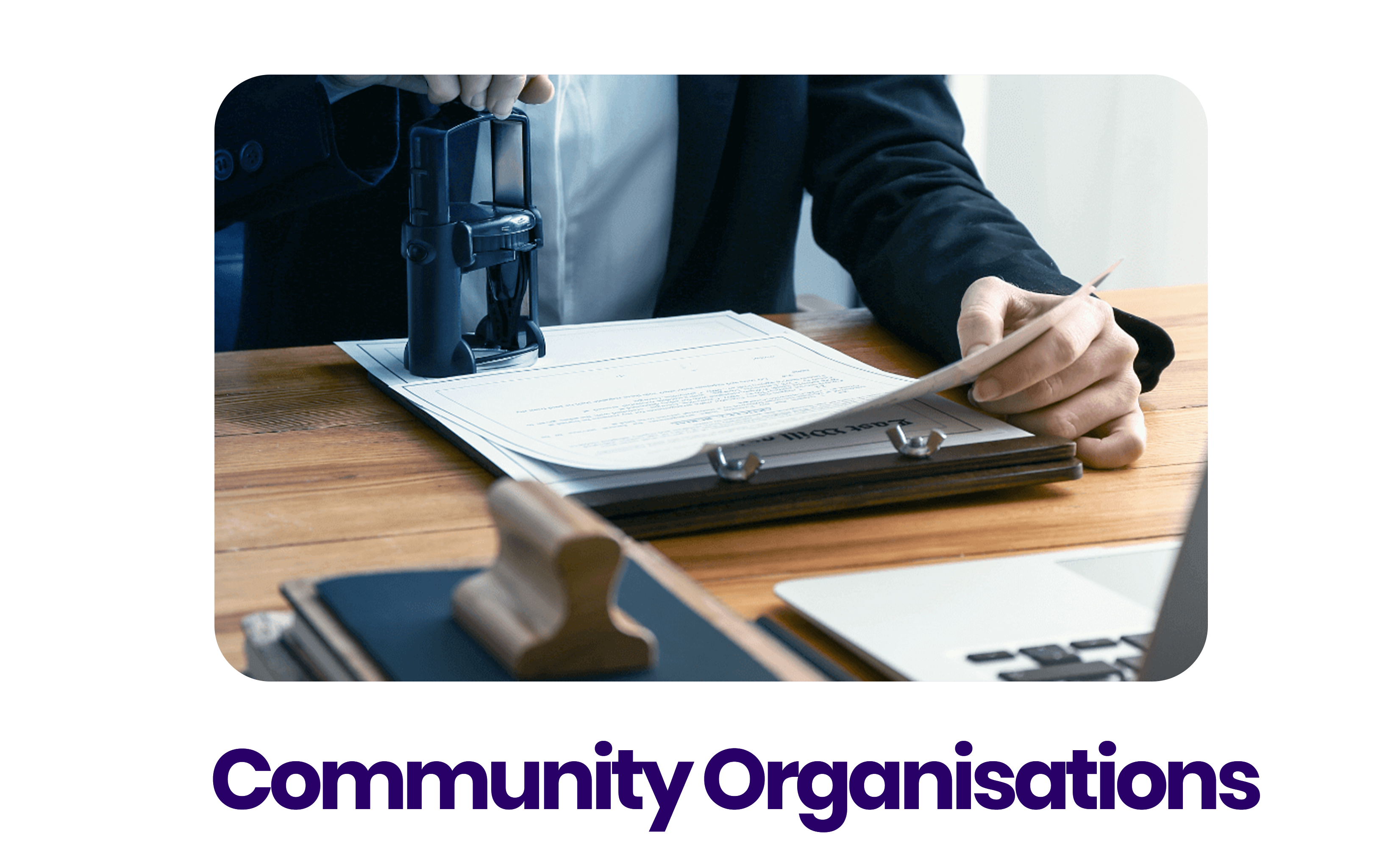 •_Community organisations